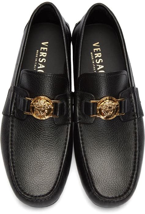 mens versace suede loafers|formal Versace shoes men.